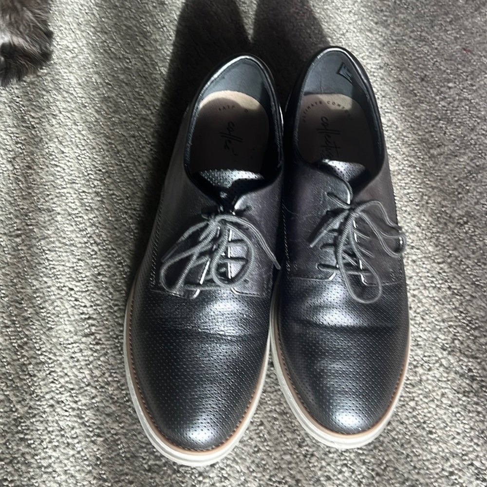 clarks comfort oxford sneaker women's 8.5